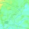 Mapa topográfico Lamongan, altitud, relieve