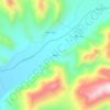 Mapa topográfico Nivin, altitud, relieve
