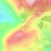 Mapa topográfico Pizzo Femmina Morta, altitud, relieve