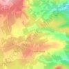 Mapa topográfico Veleta, altitud, relieve