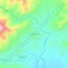 Mapa topográfico El Limoncito, altitud, relieve