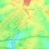 Mapa topográfico Mill End, altitud, relieve