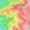 Mapa topográfico Stohren, altitud, relieve