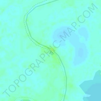 Mapa topográfico Campo Alegre, altitud, relieve