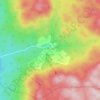 Mapa topográfico Valinouët, altitud, relieve