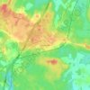 Mapa topográfico Vierumäki, altitud, relieve