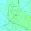 Mapa topográfico Senawan, altitud, relieve