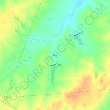 Mapa topográfico Type, altitud, relieve