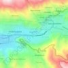 Mapa topográfico Posccota, altitud, relieve