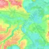 Mapa topográfico Суми, altitud, relieve