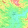 Mapa topográfico Palacagüina, altitud, relieve