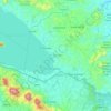 Mapa topográfico Río San Juan, altitud, relieve