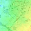 Mapa topográfico Batuco, altitud, relieve