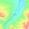Mapa topográfico 奥依塔克镇, relieve, altitud