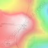 Mapa topográfico 慕士塔格峰 Muztagh Ata مۇز تاغ ئاتا, relieve, altitud