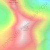 Mapa topográfico 珠穆隆索峰, relieve, altitud