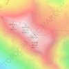 Mapa topográfico ཤིས་ས་སྤང་མ། 希夏幫馬峰 Shishapangma, relieve, altitud