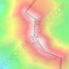 Mapa topográfico Broad Peak, relieve, altitud